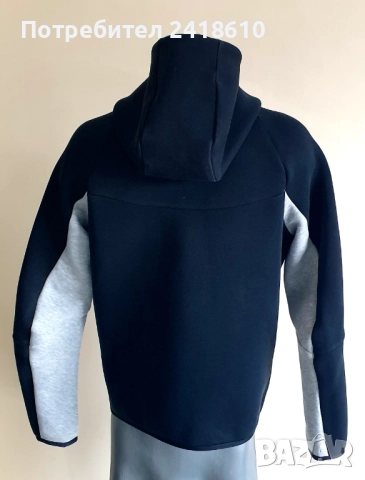 Nike Tech Full Zip Hoodie Mens Size S ОРИГИНАЛ! Мъжки Суитшърт!, снимка 14 - Спортни дрехи, екипи - 52682829