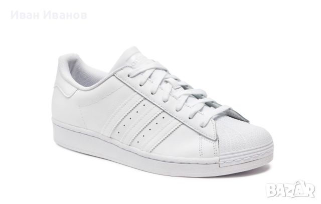 бели маратонки adidas Superstar  EG4960  номер 39,5-40, снимка 2 - Маратонки - 45640632