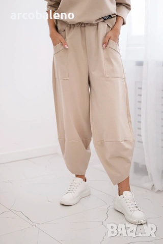 Дамски комплект Punto Milano зимен суичър + панталон, 7цвята , снимка 5 - Комплекти - 46781480