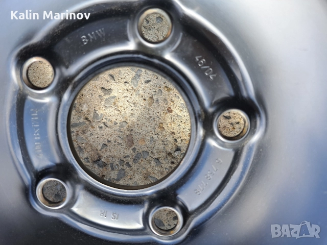 резервна гума патерица 5х120 17 цола, снимка 5 - Гуми и джанти - 52073860