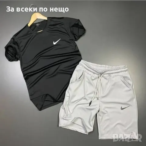 Nike Мъжки Летен Екип Тениска И Къси Панталонки👕🩳Мъжки Къс Комплект Найк - 13 Цвята Код LFS486, снимка 4 - Спортни дрехи, екипи - 50246286