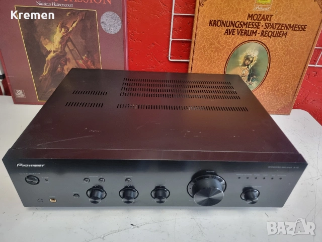 усилвател PIONEER A10, снимка 3 - Ресийвъри, усилватели, смесителни пултове - 53401659