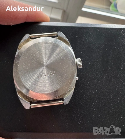 Часовник SLAVA / СЛАВА, снимка 2 - Антикварни и старинни предмети - 53885576