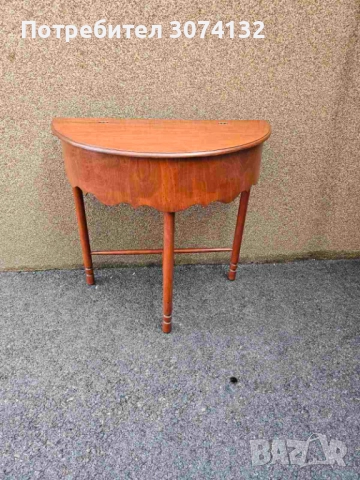 Английска конзола с ракличка, снимка 5 - Маси - 52256063