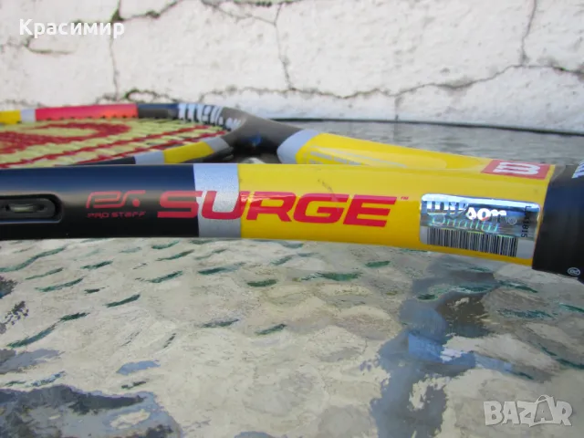 Тенис ракета Wilson Hyper Pro Staff 5.1 Surge, снимка 5 - Тенис - 49589567