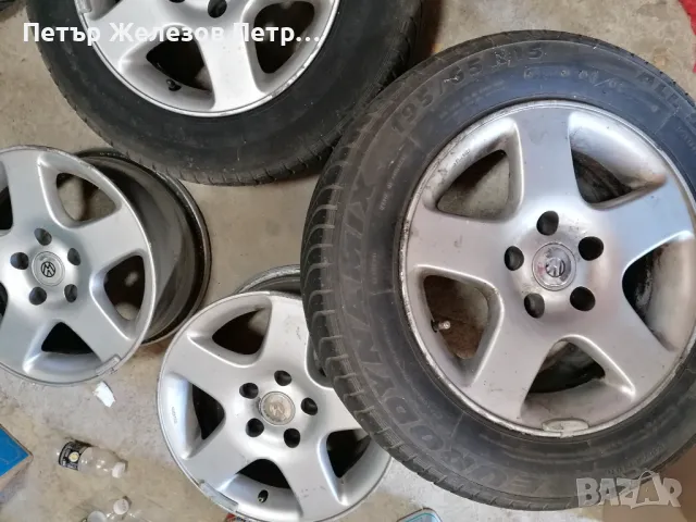 Алуминиеви джанти VW 5 x 112 , 15 Цола Audi Skoda, снимка 2 - Гуми и джанти - 47085273