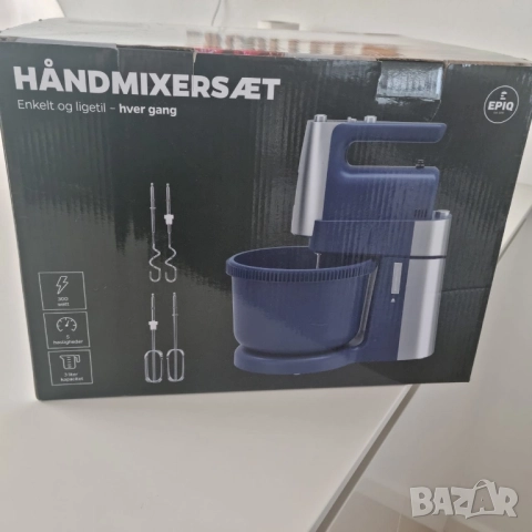ръчен миксер с купа