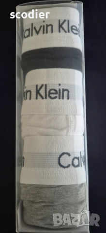 Calvin Klein -Original- XL, 3 бр. боксери в различен цвят, снимка 2 - Бельо - 53899812