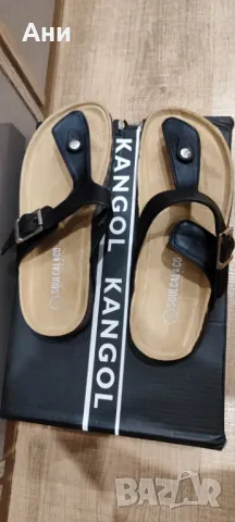 Дамски сандали чeрни тип Birkenstock изкуствена кожа корк 38 номер, снимка 1 - Сандали - 46878137