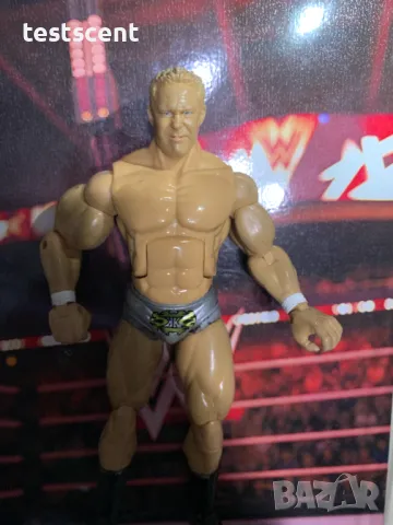 Екшън фигура WWE Mr Kennedy Ken Anderson Мистър Кенеди Deluxe Aggression WWE TNA AEW Jakks Grey, снимка 4 - Фигурки - 49149682