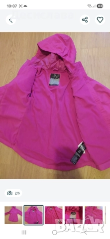 НОВО Softshell водоуcтойчиво яке, Paradox 11-12 год, момиче, снимка 5 - Детски якета и елеци - 51991386