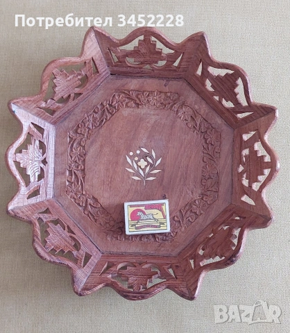 дърворезба пано за ценители 31см , снимка 7 - Декорация за дома - 53836341