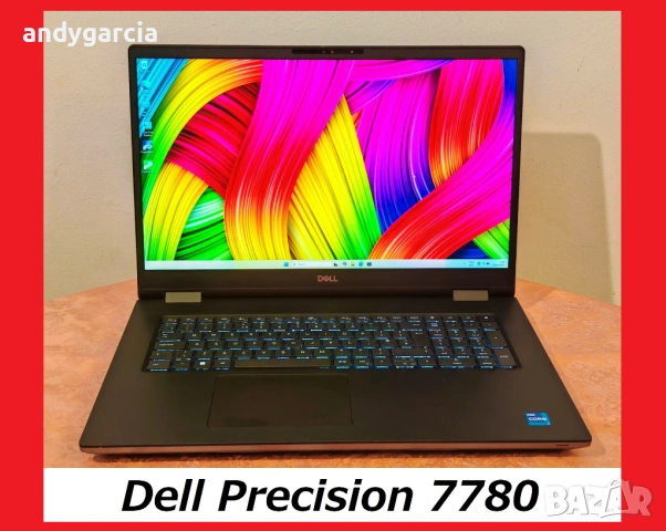 Dell Precision 7780/Core i7-13850HX/RTX Ada 2000 8GB/16GB RAM/512GB SSD/17.3 FHD IPS 100% DCI-P3 