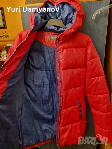 Зимно пухено яке за момиче, снимка 6 - Детски якета и елеци - 53390449