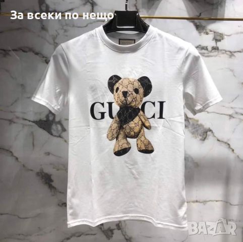 Дамска тениска Gucci👚 Дамска блуза с къс ръкав Гучи - Налични различни цветове Код LFS10, снимка 4 - Тениски - 46775128