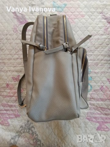 Accessorize голяма сива раница , снимка 4 - Раници - 50734330