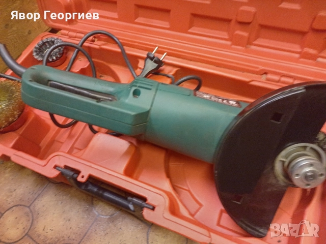 Немски ъглошлайф , снимка 2 - Куфари с инструменти - 51978600