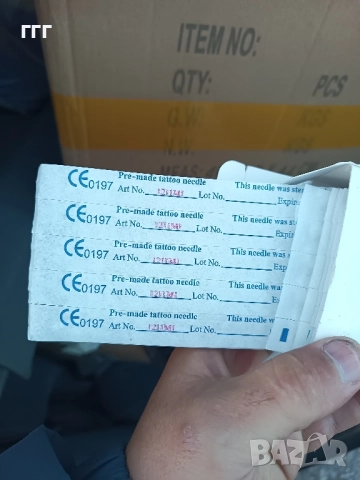 Игли за татуиране, снимка 10 - Друго оборудване - 52503305