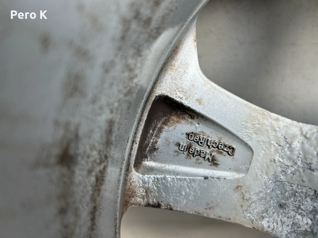 ОРИГИНАЛНИ ДЖАНТИ ЗА ШКОДА R16 , снимка 10 - Гуми и джанти - 53886305