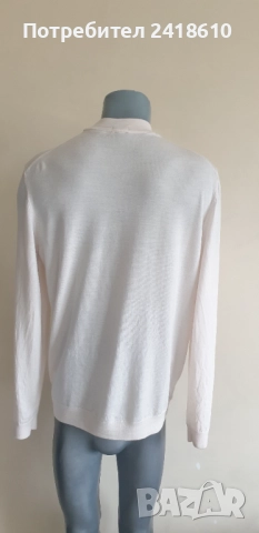 Hugo Boss  Wool / Knit Bjarno - L Mens Size L - XL  ОРИГИНАЛ! Мъжки Пуловер!, снимка 11 - Пуловери - 52672586