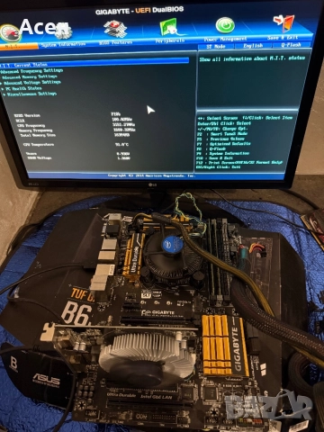 Дънна платка Gigabyte GA-Z97X-UD3H-BK 1150 и Процесор Intel Core i7-4790  И рам 16 гб, снимка 2 - Лаптоп аксесоари - 45413252