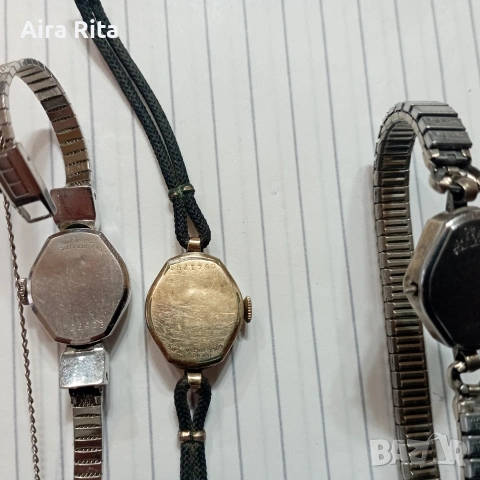 Стари швейцарски дамски часовници., снимка 4 - Антикварни и старинни предмети - 53857998