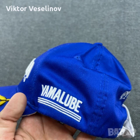 Оригинална Ретро Шапка Yamaha Racing One Size , снимка 5 - Шапки - 51069878