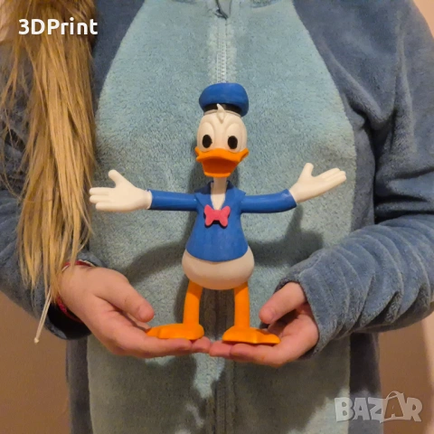 Доналд Дък (21 см) - комплект за оцветяване, снимка 13 - Рисуване и оцветяване - 53648890