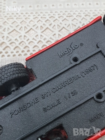 Porsche 911 Carrera 1/38 , снимка 6 - Коли, камиони, мотори, писти - 51619407