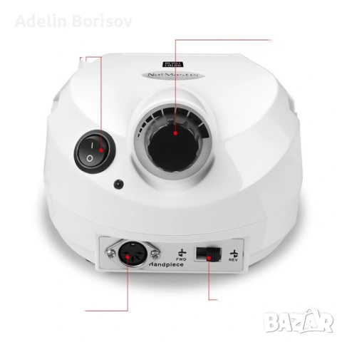 Устройство за полиране на нокти и оформяне на маникюр, снимка 3 - Продукти за маникюр - 53859945