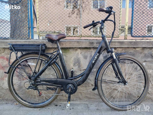 28 цола електрически велосипед с 7 скорости усилени капли амортисьори предни като нов , снимка 2 - Велосипеди - 53864904