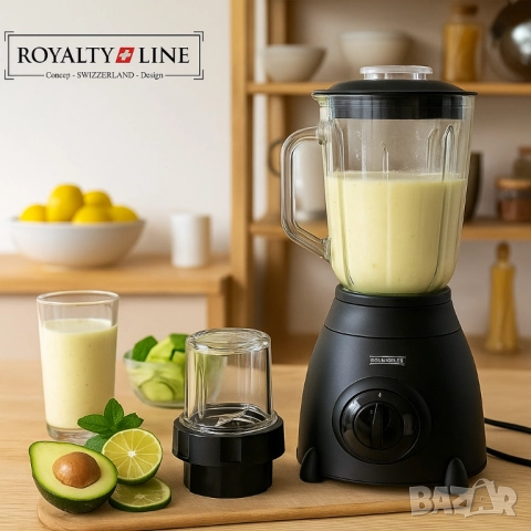 Кухненски блендер с мелница Royalty Line RL-SME-600.6, снимка 7 - Друга електроника - 51856435