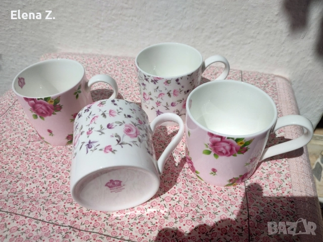 2 чаши мъг Royal Albert , снимка 4 - Чаши - 52290682