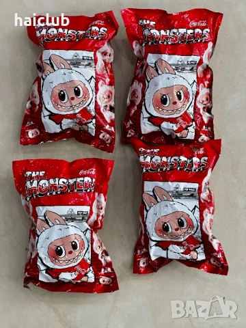 Labubu Coca Cola плюшена играчка/Лабубу Кока Кола, снимка 10 - Плюшени играчки - 50721248