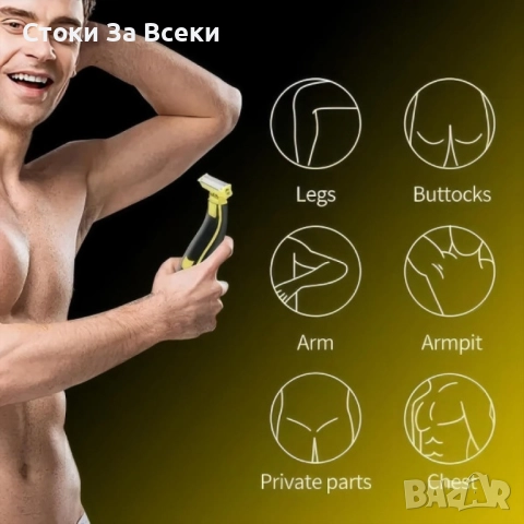 HYDROCUTER - иновативна самобръсначка за гладка кожа, снимка 5 - Електрически самобръсначки - 52820862