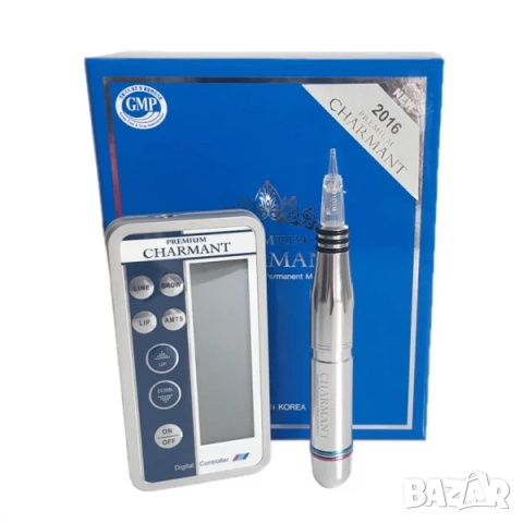 Машинка за перманентен грим и мезотерапия, татуировки, микроблейдинг, снимка 3 - Козметични уреди - 52035504