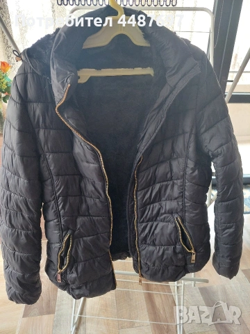 Дамско зимно яке с качулка, снимка 2 - Якета - 54014136