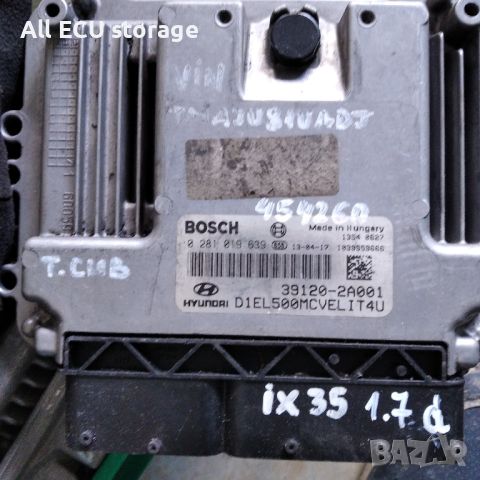 Hyundai IX35 ECU 0281019639 39120-2A001 Bosch 2.0 CRDI 