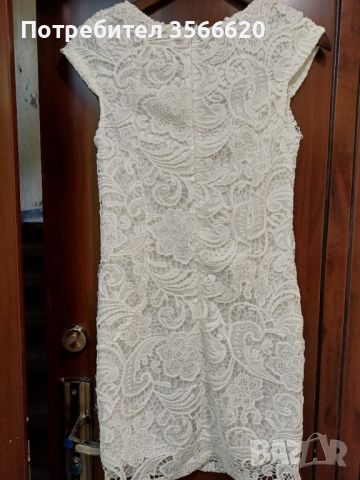 Нова дамска рокля от плетена дантела Амису., снимка 2 - Рокли - 45427373