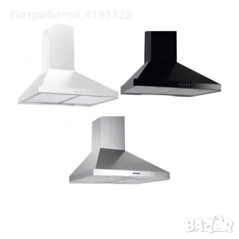 Аспиратор за вграждане, 60см.,1 мотор, 140W, снимка 3 - Абсорбатори - 46971664