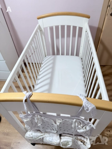 Бебешка кошара от естествено дърво, снимка 4 - Кошарки - 54128320