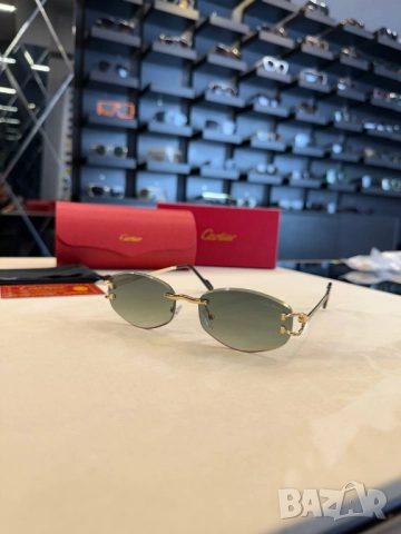 очила с черен обикновен калъф и ув защита cartier gucci fendi , снимка 5 - Слънчеви и диоптрични очила - 51896834