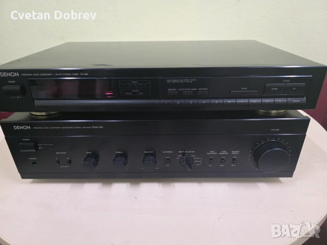 СЕТ Denon, снимка 4 - Ресийвъри, усилватели, смесителни пултове - 53015023
