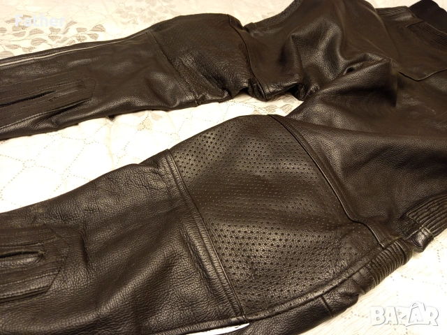Голям кожен мотопанталон, снимка 6 - Аксесоари и консумативи - 53932920