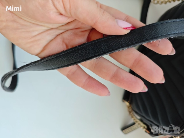 Victoria's Secret оригинална черна кросбоди чанта, снимка 4 - Чанти - 52654799