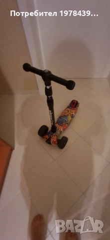 Детска тротинетка светеща