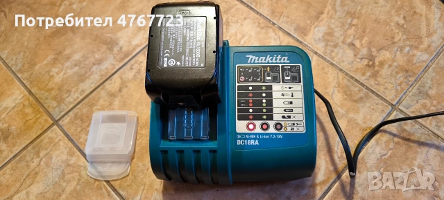 Makita зарядно устройство и батерия, снимка 9 - Други инструменти - 53934300