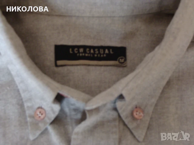 Мъжка риза на  LCV CASUAL с дълъг ръкав