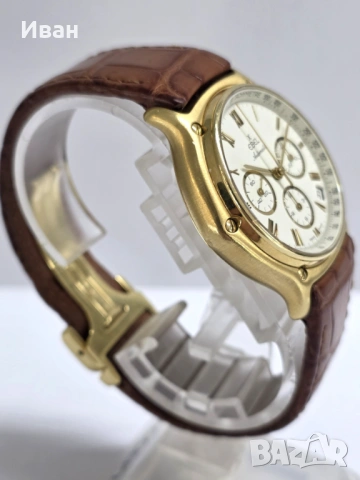 Златен часовник EBEL Chronograph 18к, снимка 6 - Луксозни - 53956601