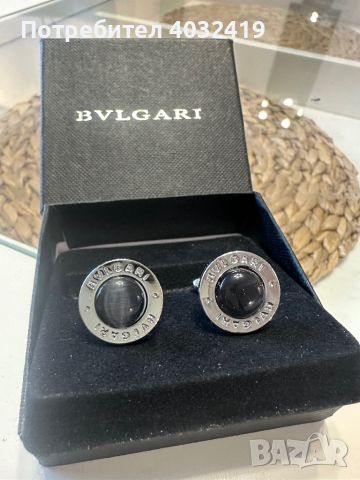 Копчета за ръкавели / бутонели Bulgari , снимка 2 - Други - 46595876